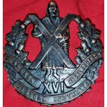 1930-42 Australian 16th Bn Cameron Highlanders cap/bonnet badge