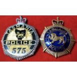 1970’s 2 x Tasmania Police cap badges