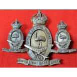 1930-42 5th Australian Light Horse Regiment (Wide Bay & Burnett Light Horse) badges (3)