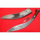 1950s British India military kothimora kukri knife