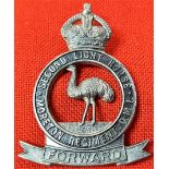 1930-42 2nd Australian Light Horse Regiment (Moreton Light Horse) cap badge