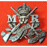 1930-42 6th Australian Light Horse Regiment (N.S.W. Mounted Rifles) collar badge