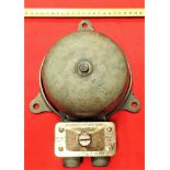 WW1 Ships brass alarm bell, salvaged in S.E. Asia