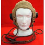 WW2 Australian/British tropical Air Force type E flying helmet