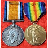 WW1 Royal Flying Corps/Royal Air Force medal pair to Lieutenant J.A Rutherford