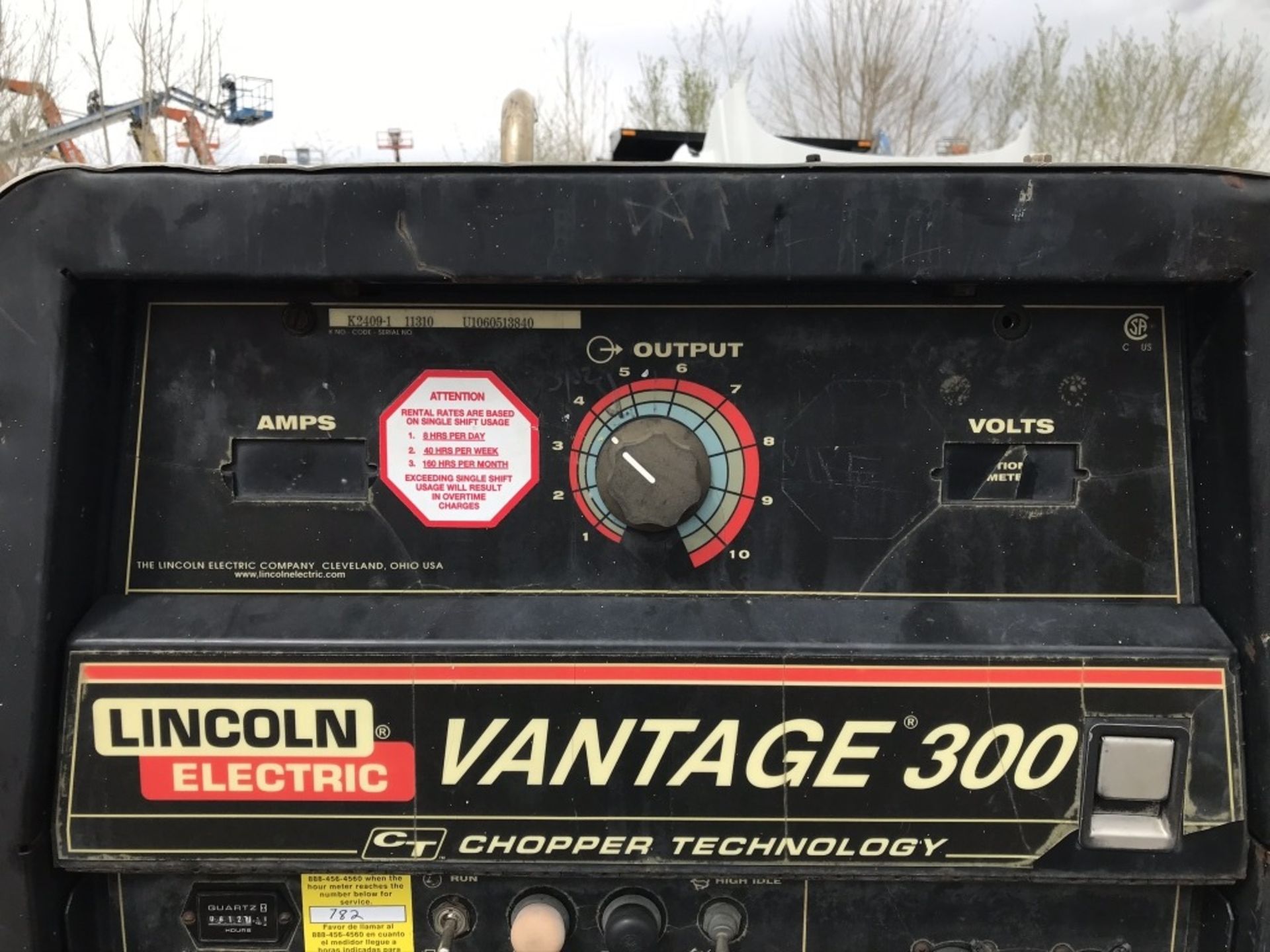 2006 Lincoln-Electric Vantage 300 Towable Welder - Image 7 of 14