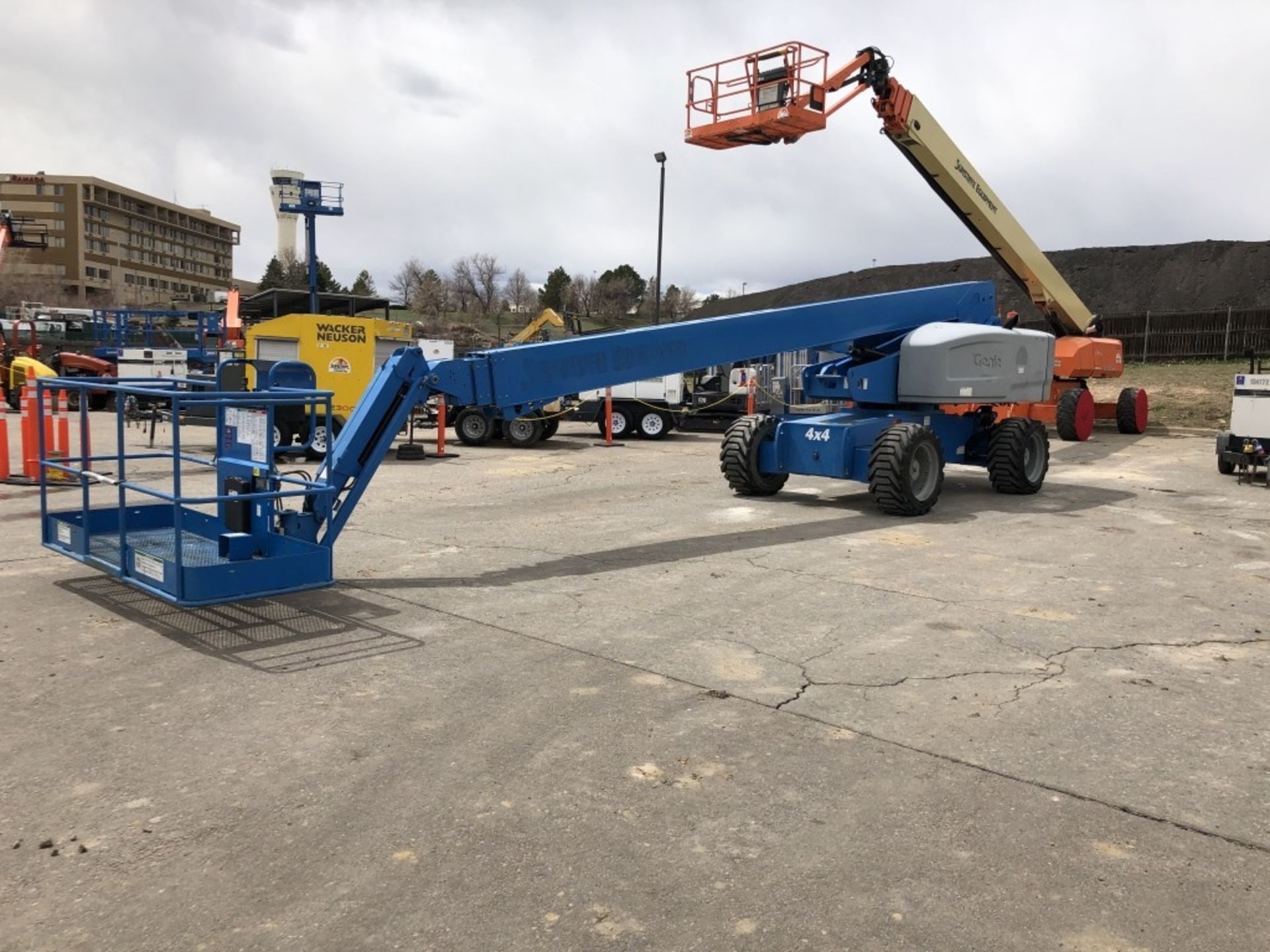 2012 Genie S85 4x4 Boom Lift