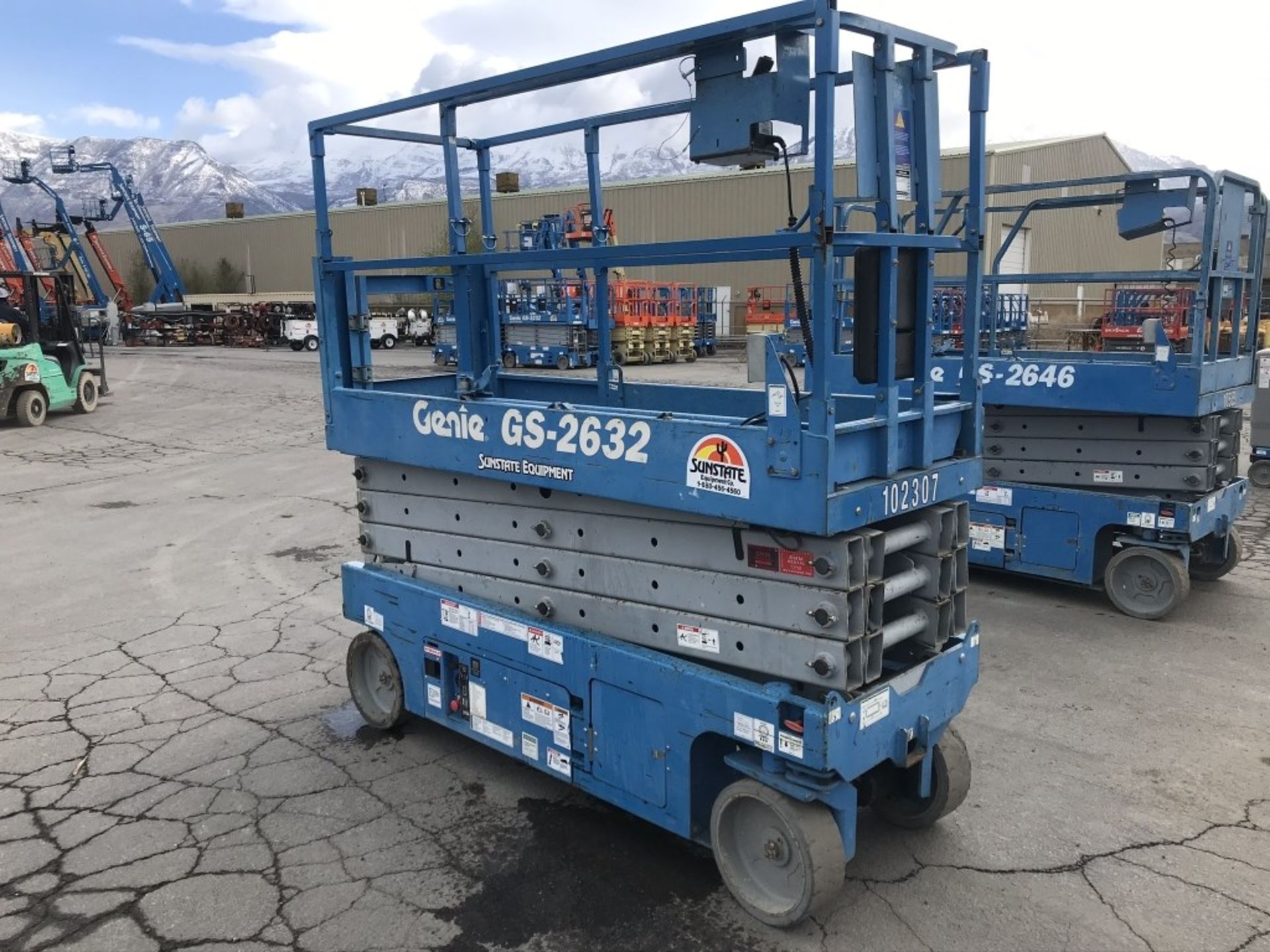 2012 Genie GS2632 Scissor Lift - Image 4 of 10