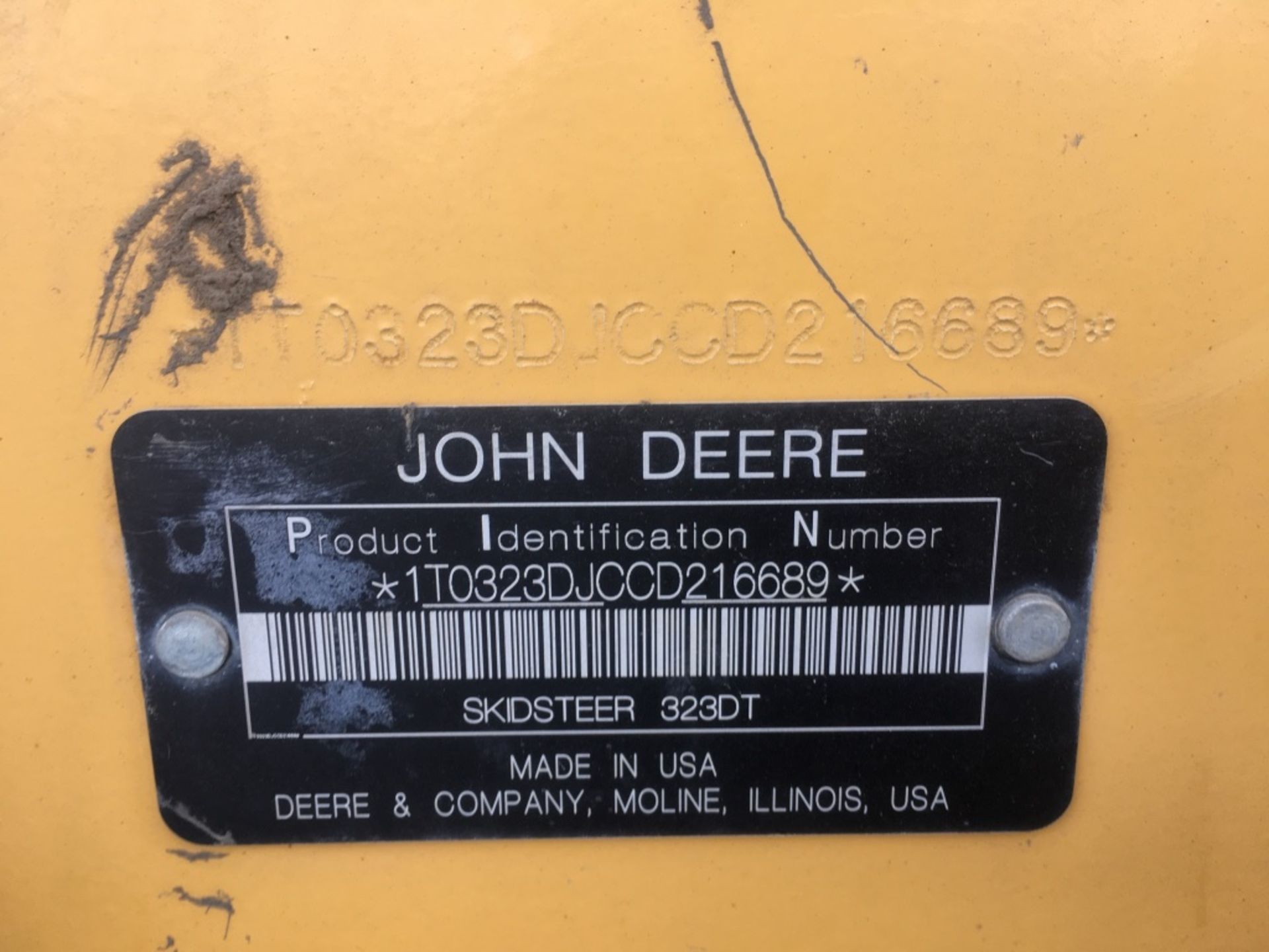 2012 John Deere 323D Compact Track Loader - Image 19 of 19