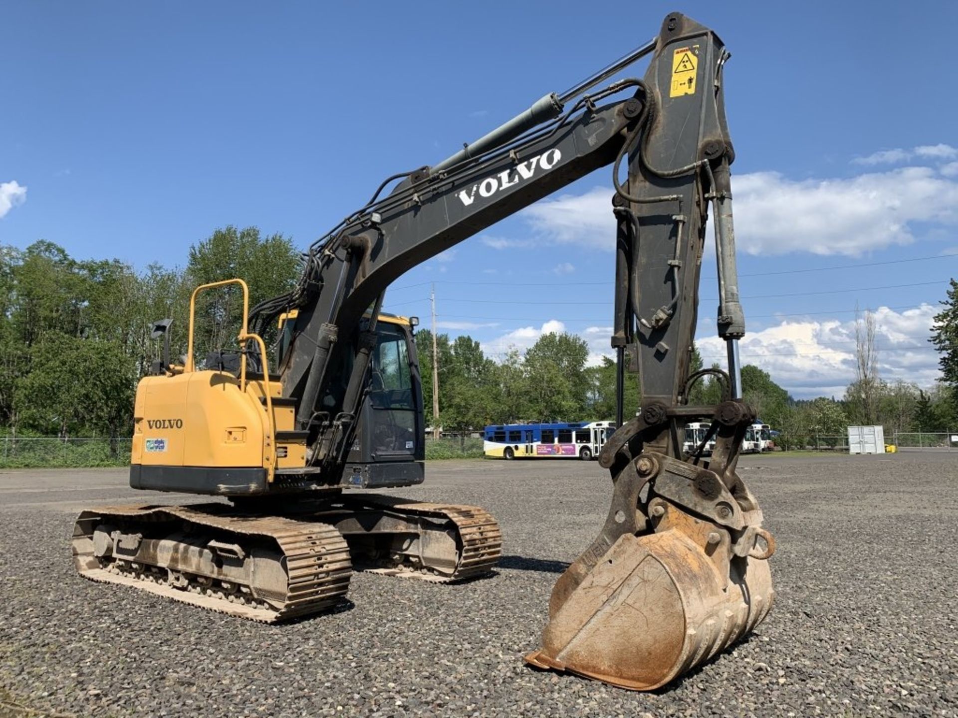 2011 Volvo ECR145CL Hydraulic Excavator - Image 2 of 30