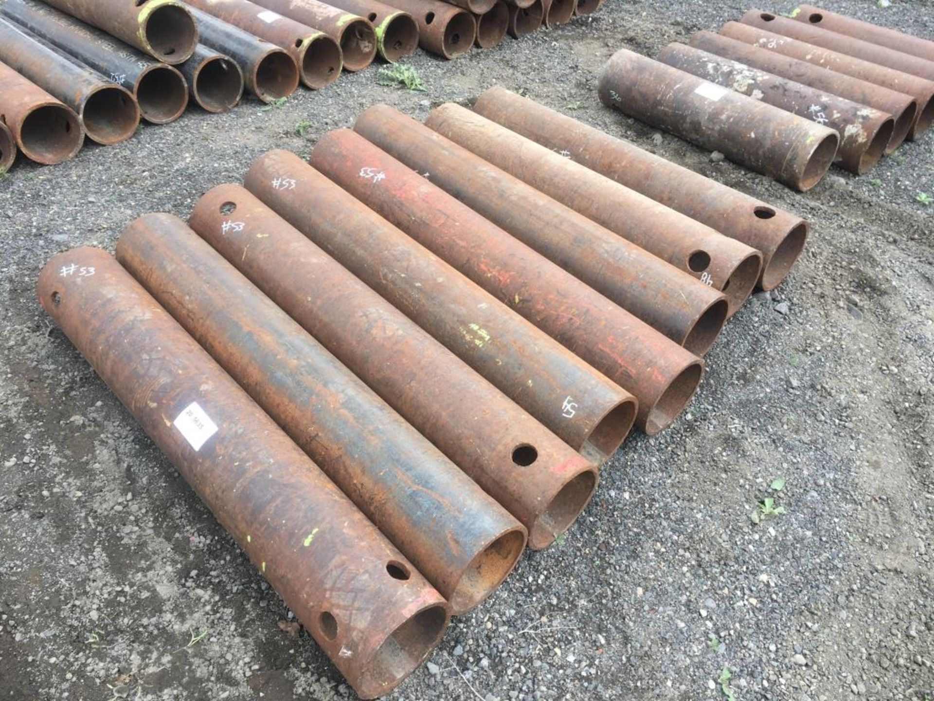 Trench Box Spreader Pipe Qty 8
