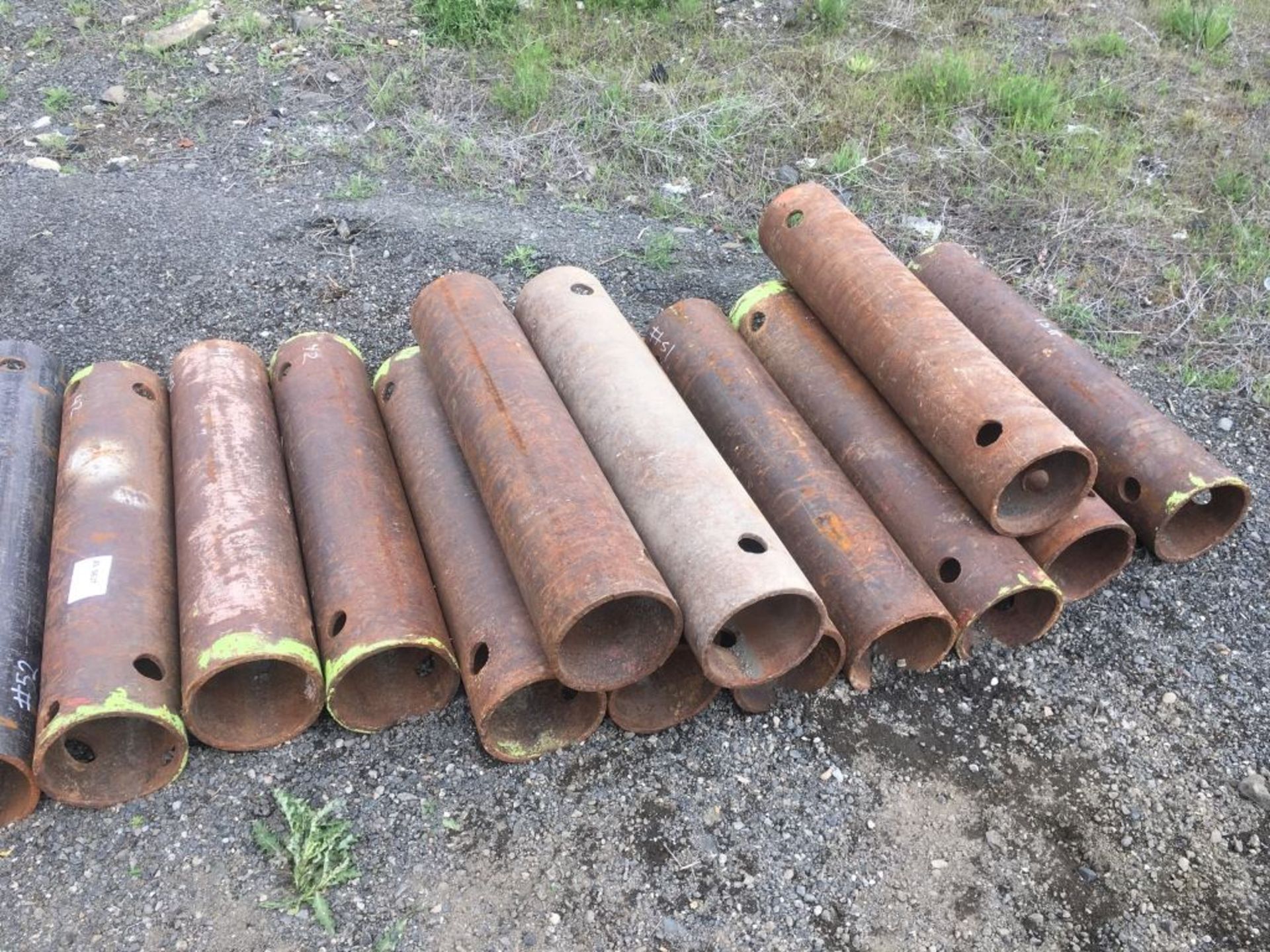 Trench Box Spreader Pipe Qty 13