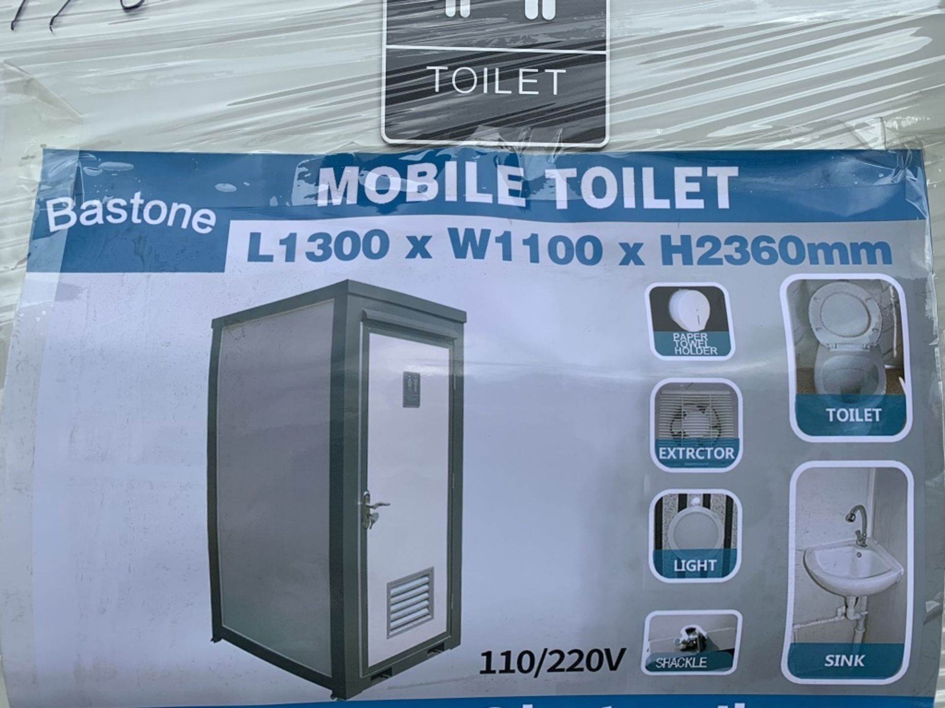 2020 Bastone portable Toilet - Image 5 of 5