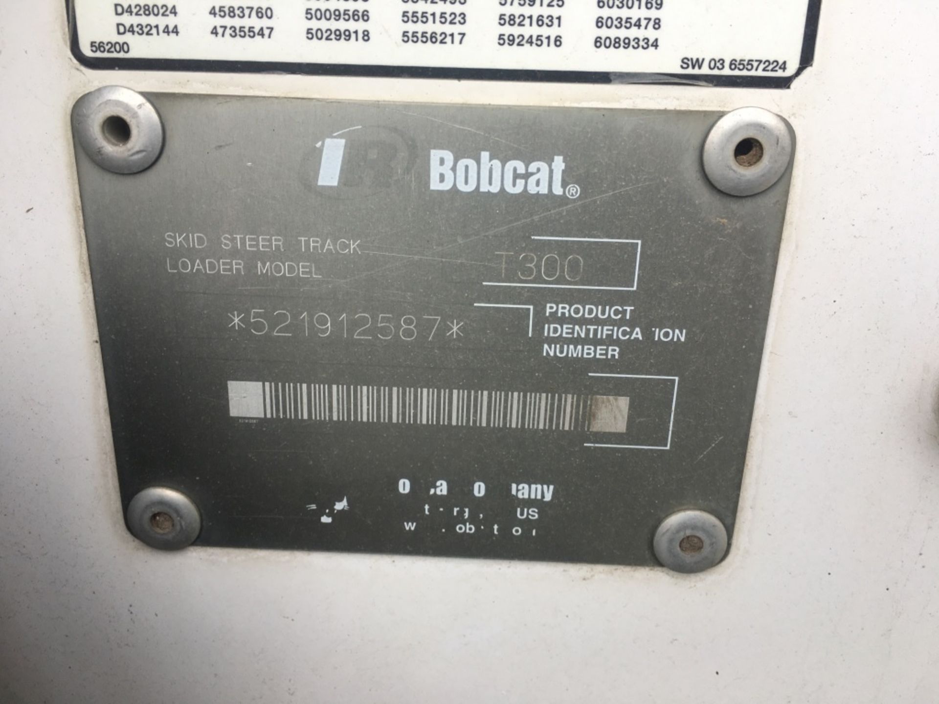 2004 Bobcat T300 Compact Track Loader - Image 20 of 20