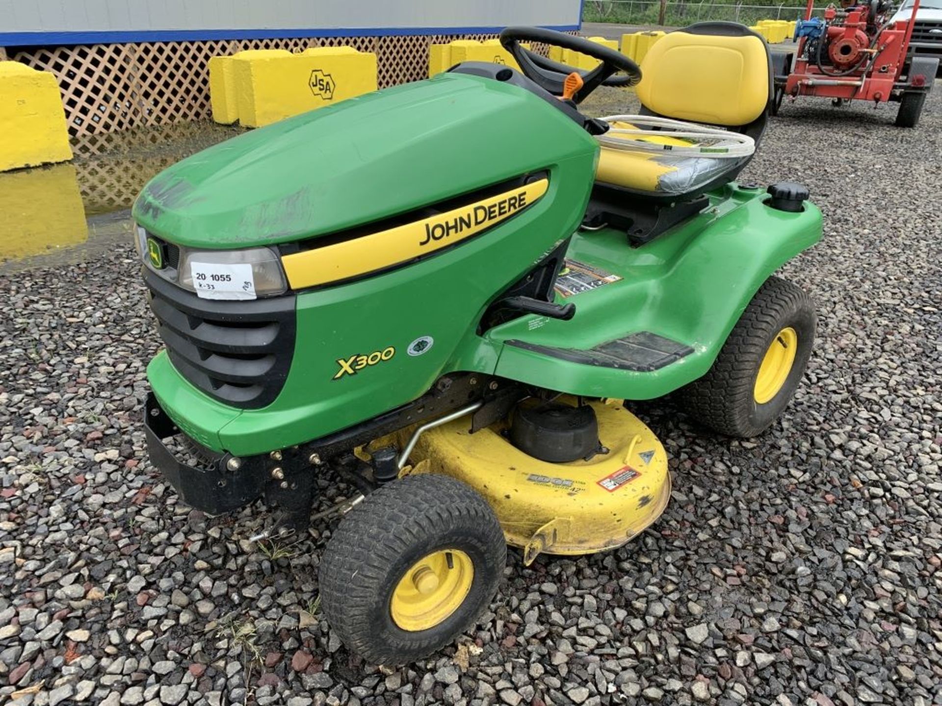 John Deere X300 Ride On Mower