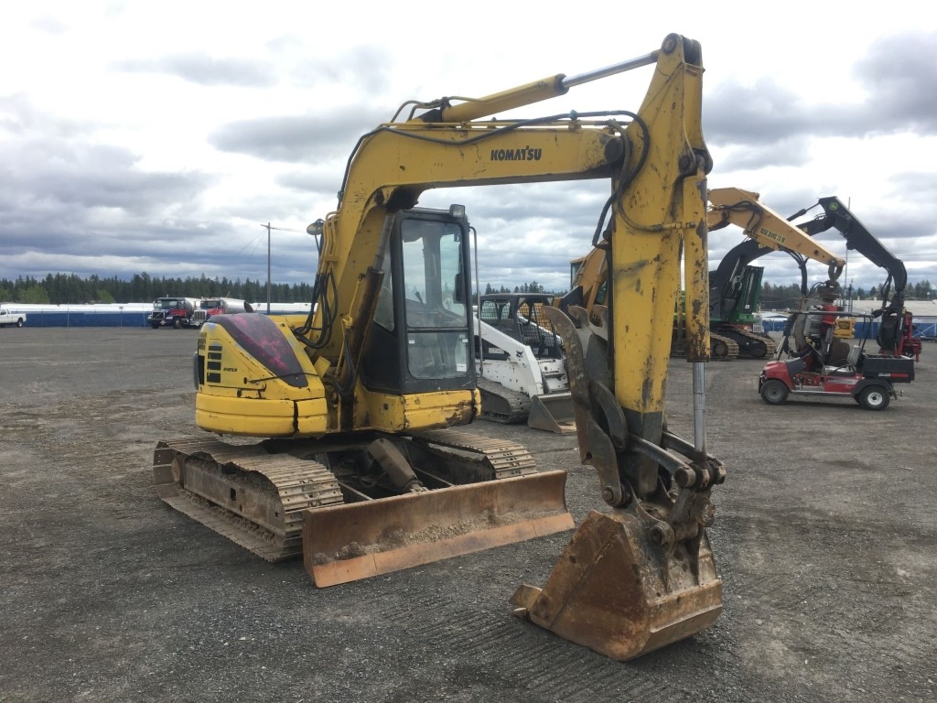 1999 Komatsu PC-78US Mini Hydraulic Excavator - Image 4 of 22