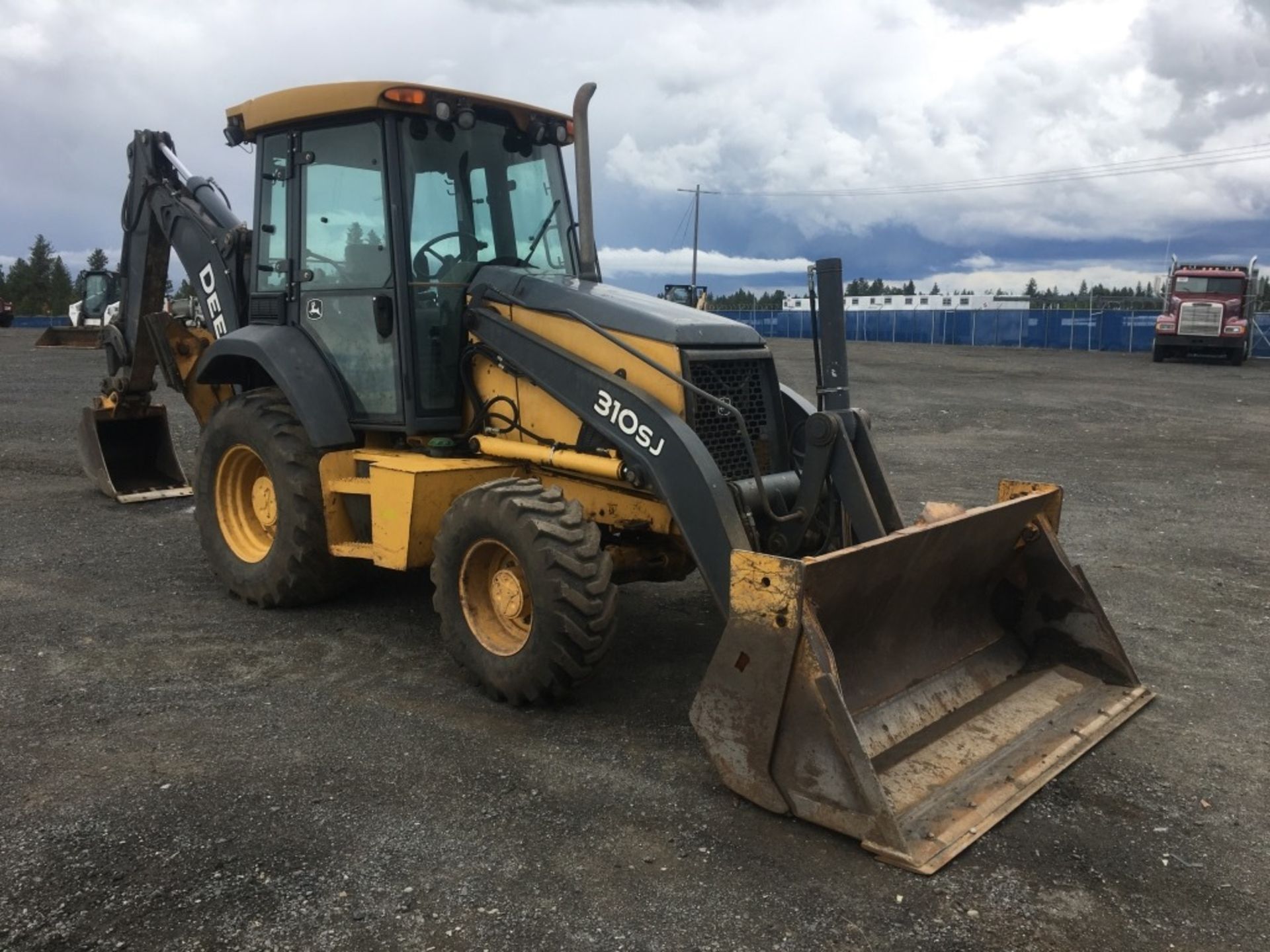 2008 John Deere 310SJ 4x4 Loader Backhoe - Image 4 of 26