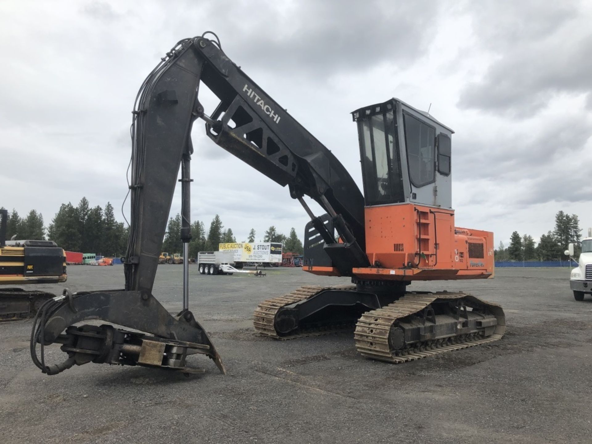 2007 Hitachi ZX200-LL Shovel Logger