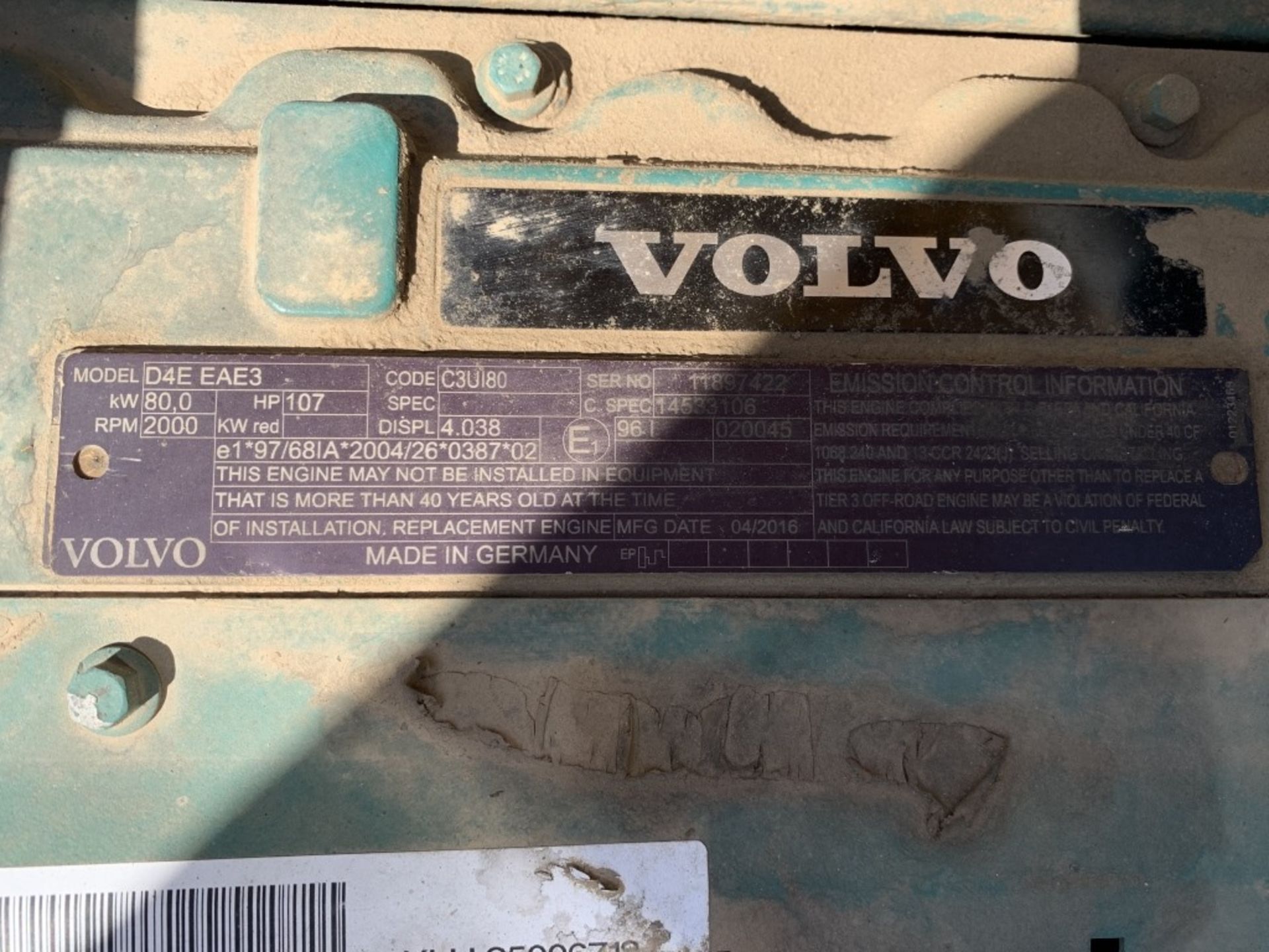 2011 Volvo ECR145CL Hydraulic Excavator - Image 25 of 30