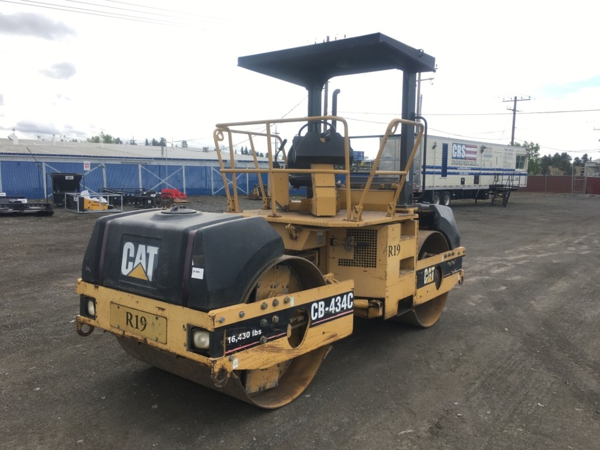 1998 Caterpillar CB-434C Tandem Vibratory Roller