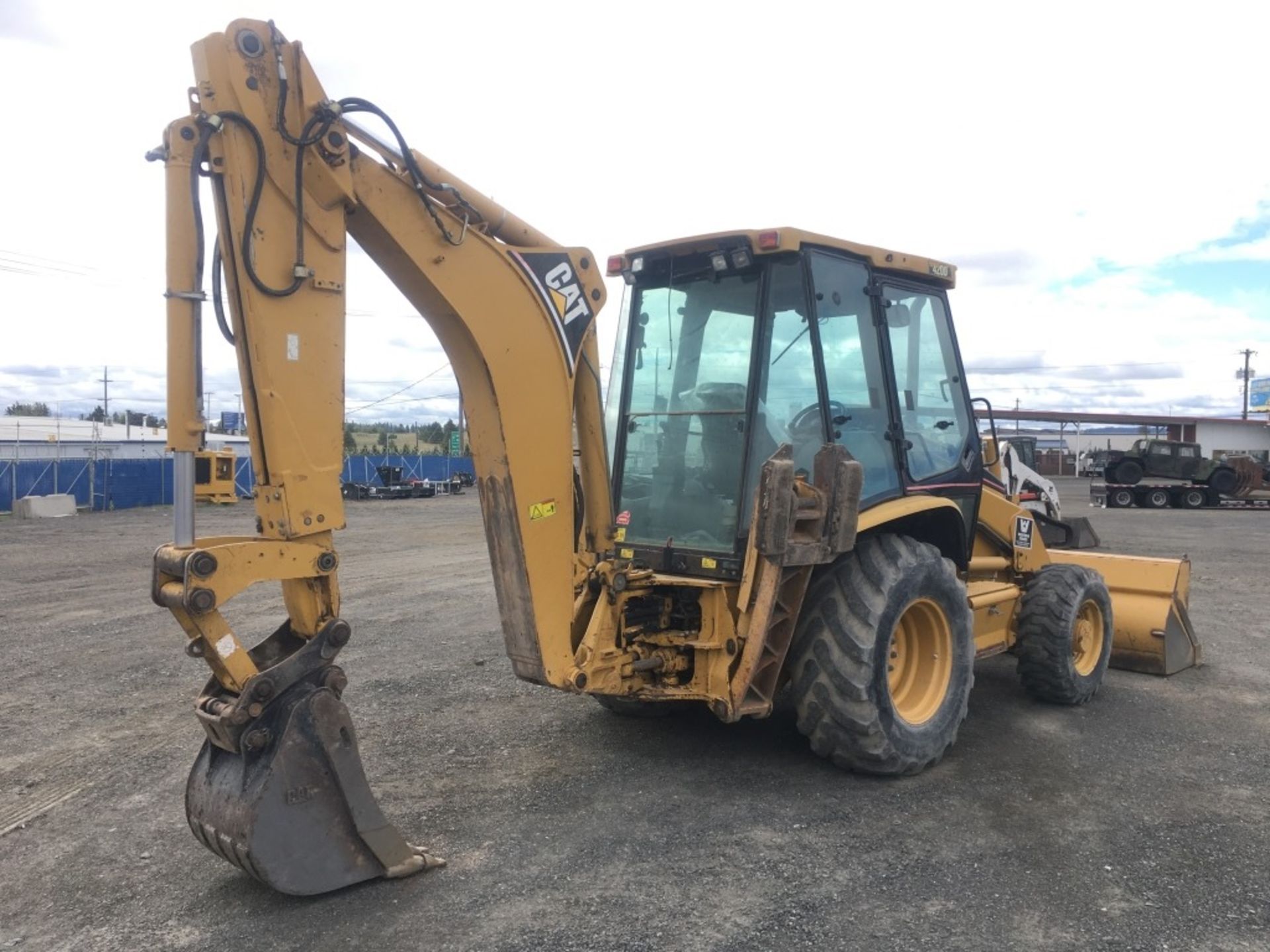 2004 Caterpillar 420D 4x4 Loader Backhoe - Image 3 of 26