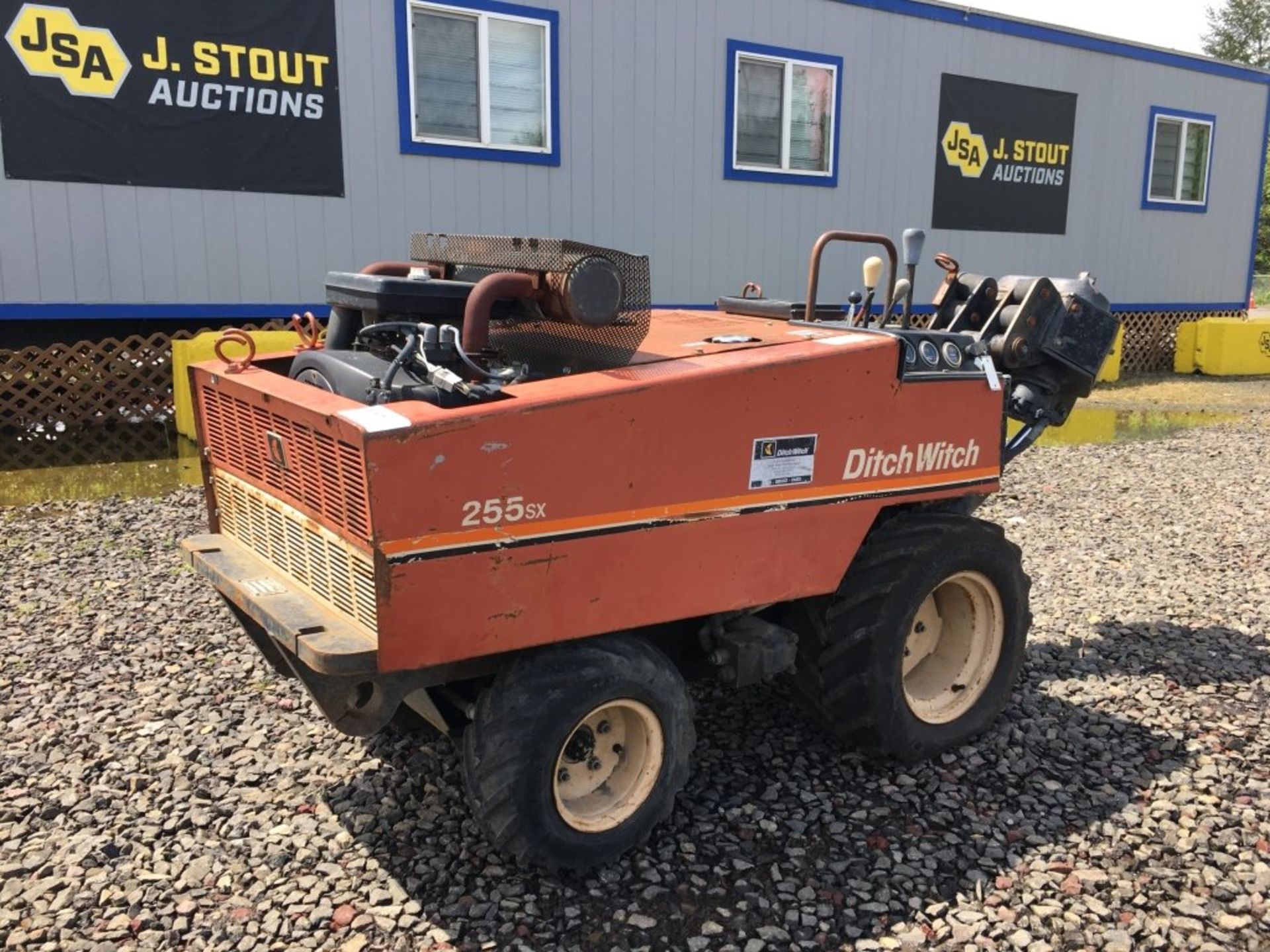 Ditch Witch 255SX Walk Beside Cable Plow