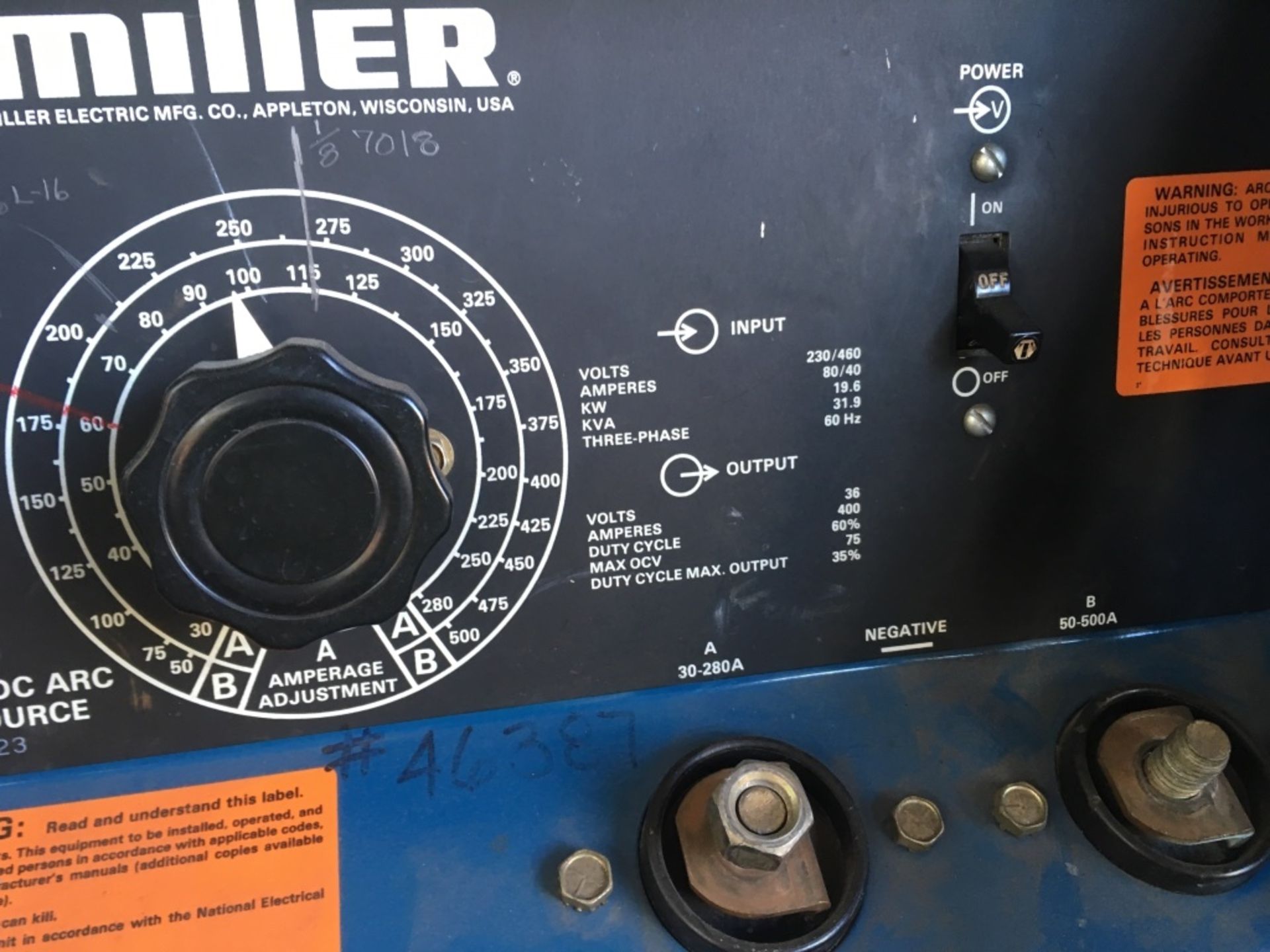 Miller SRH-444 Welder - Image 12 of 13