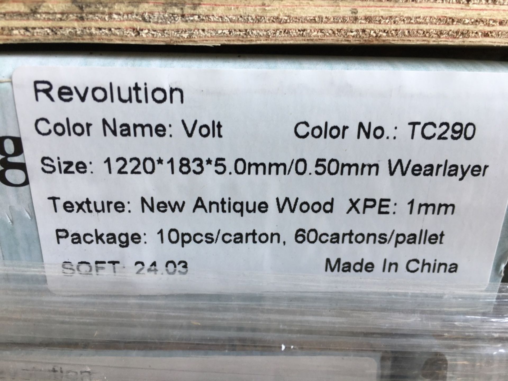 Revolution Luxury Vinyl Plank Flooring - Image 5 of 5