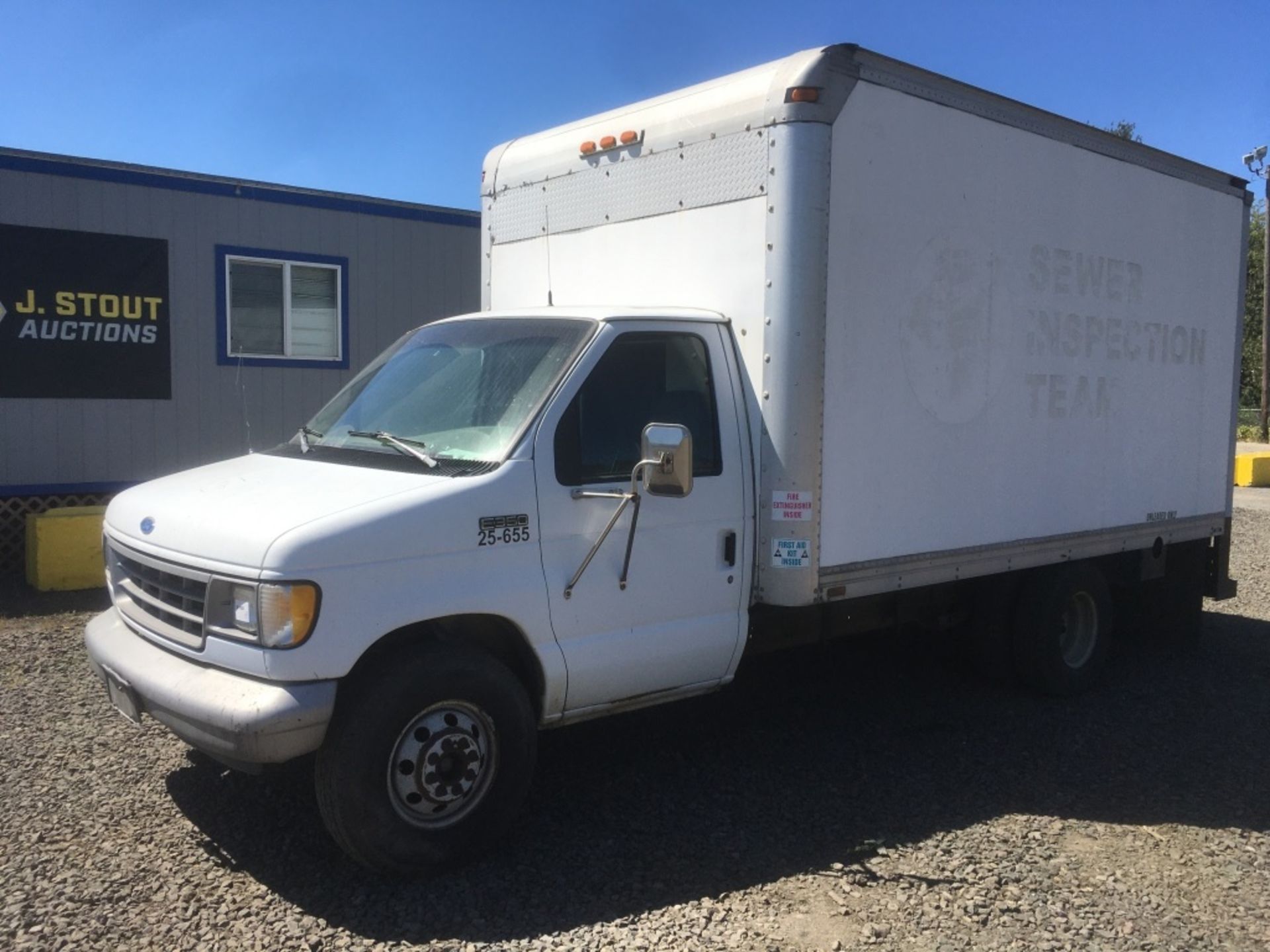 1992 Ford E350 Sewer Camera Box Truck