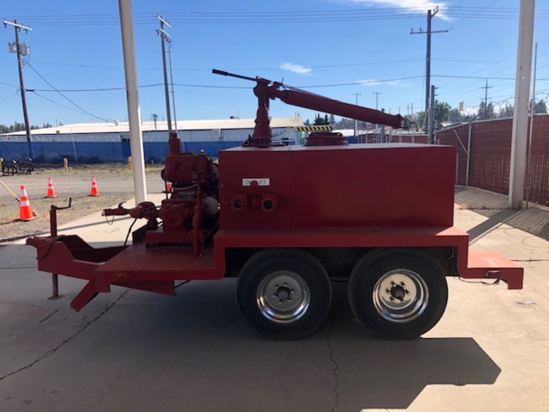 Custom Built T/A Fire Foam Trailer - Image 8 of 19