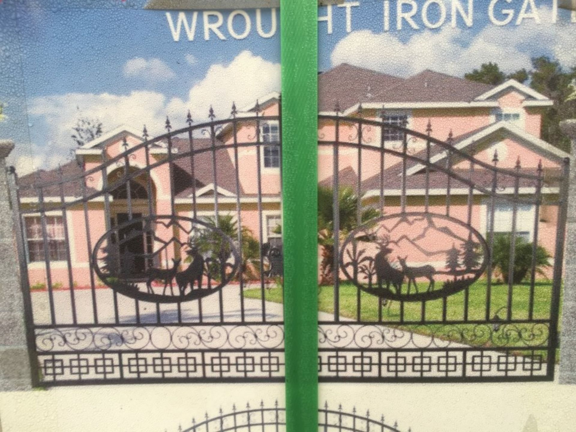 2020 Greatbear 14' Wrought Iron Gate - Image 3 of 3