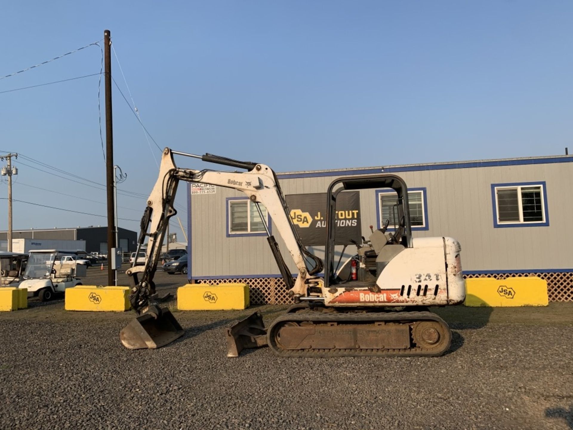 2001 Bobcat 341 Mini Hydraulic Excavator - Image 5 of 28