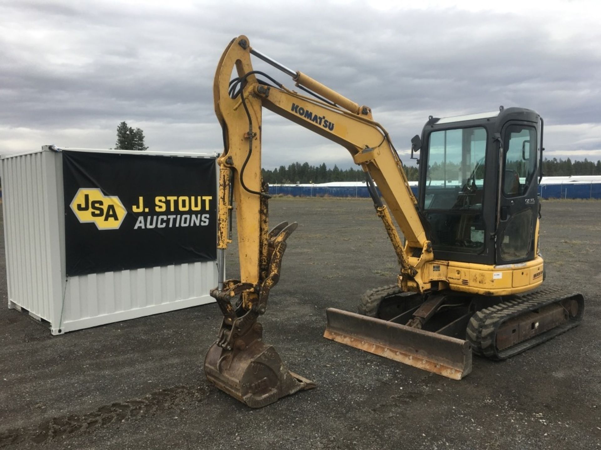 2005 Komatsu PC35MR-2 Mini Hydraulic Excavator