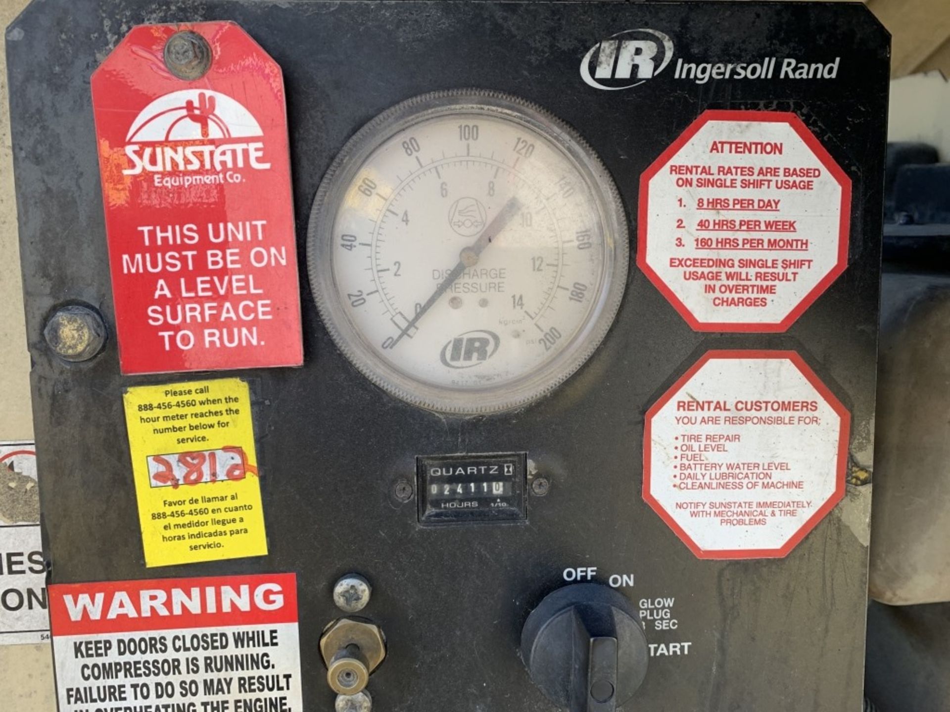 2008 Ingersoll-Rand Air Source Plus Air Compressor - Image 9 of 13