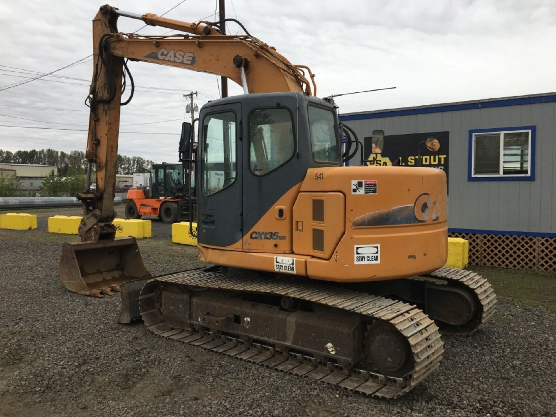 2007 Case CX135SR Midi Hydraulic Excavator - Image 4 of 25