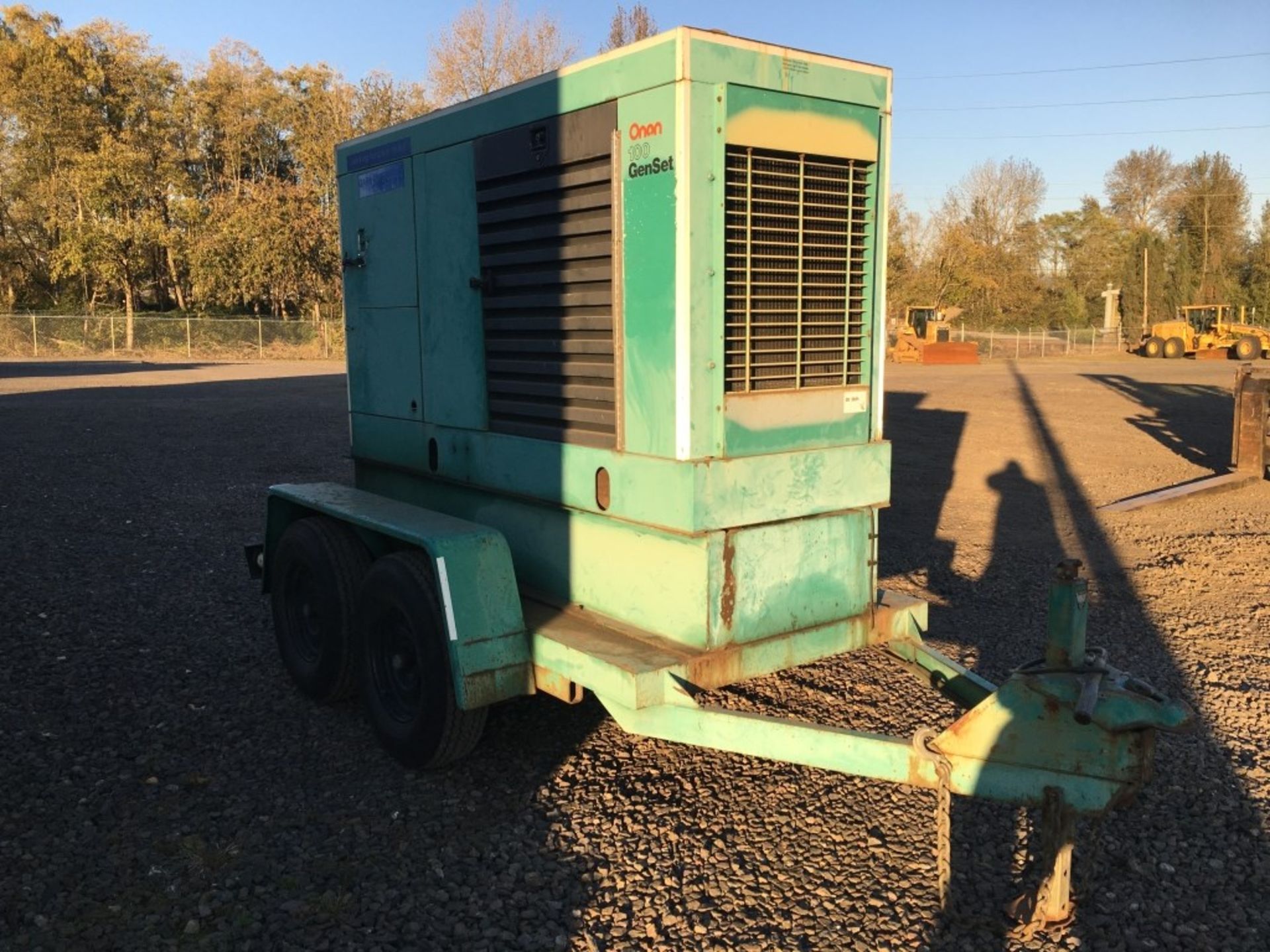 1989 Onan 100DGD Towable Generator - Image 2 of 11