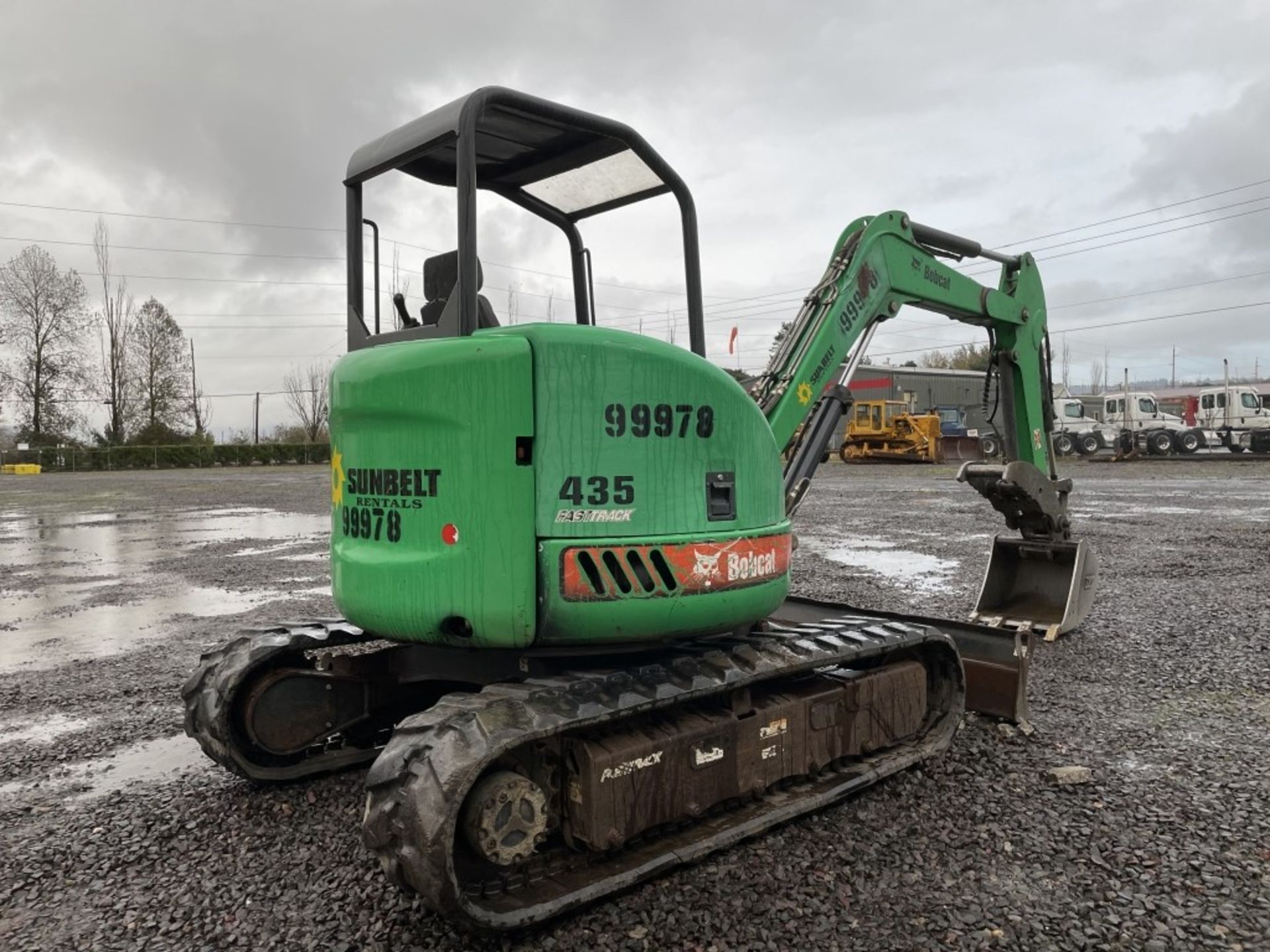 2006 Bobcat 435 Mini Hydraulic Excavator - Image 3 of 28