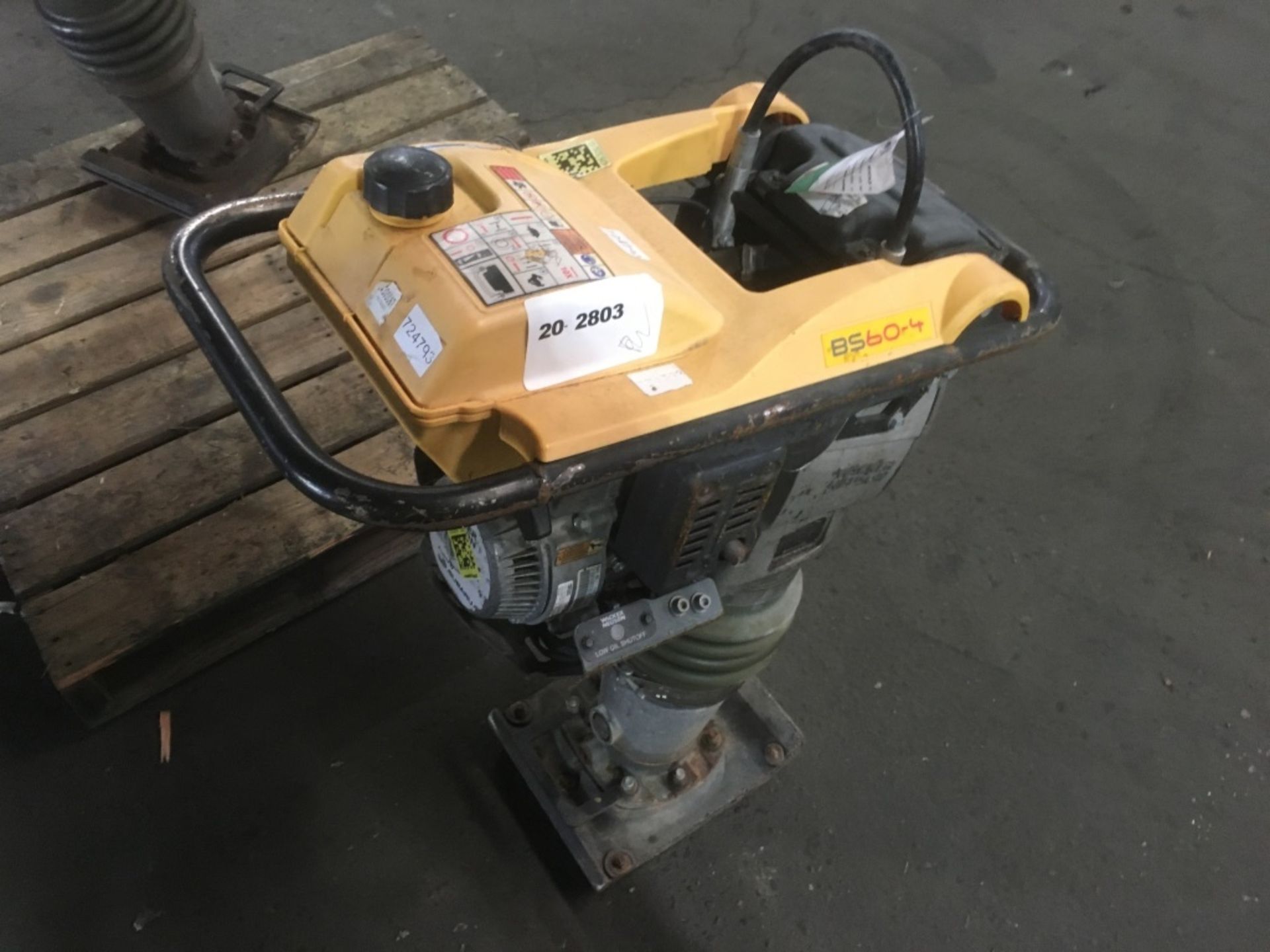 2015 Wacker BS60-4 Jumping Jack Tamper