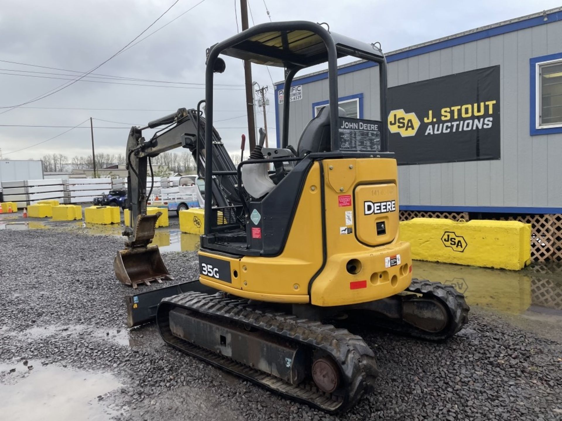 2016 John Deere 35G Mini Hydraulic Excavator - Image 4 of 30