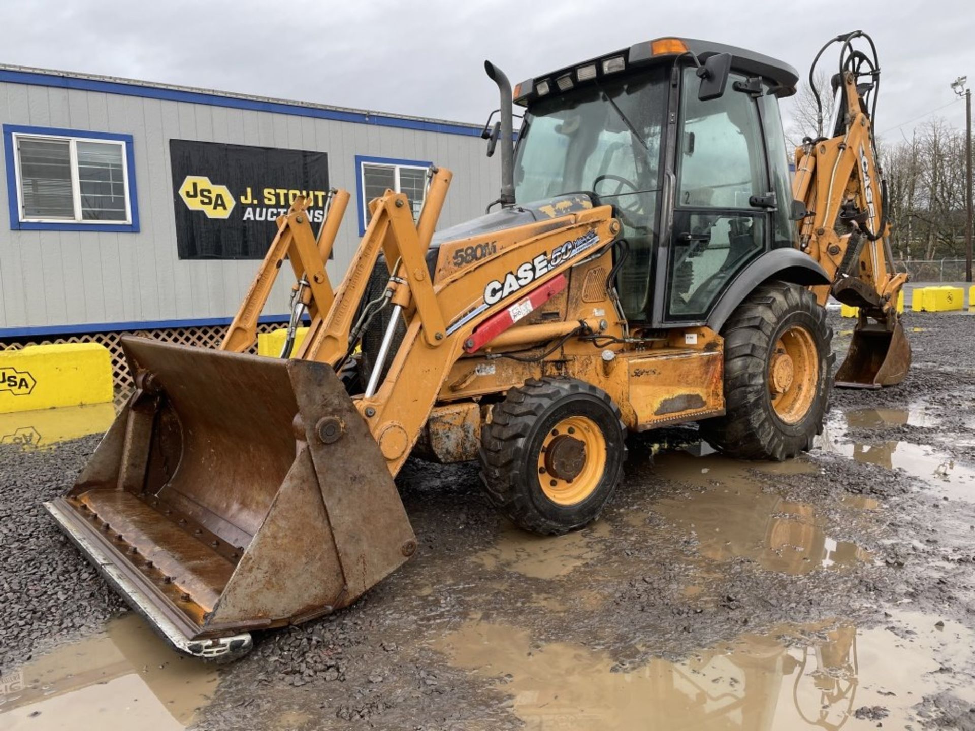 2007 Case 580M 4x4 Loader Backhoe