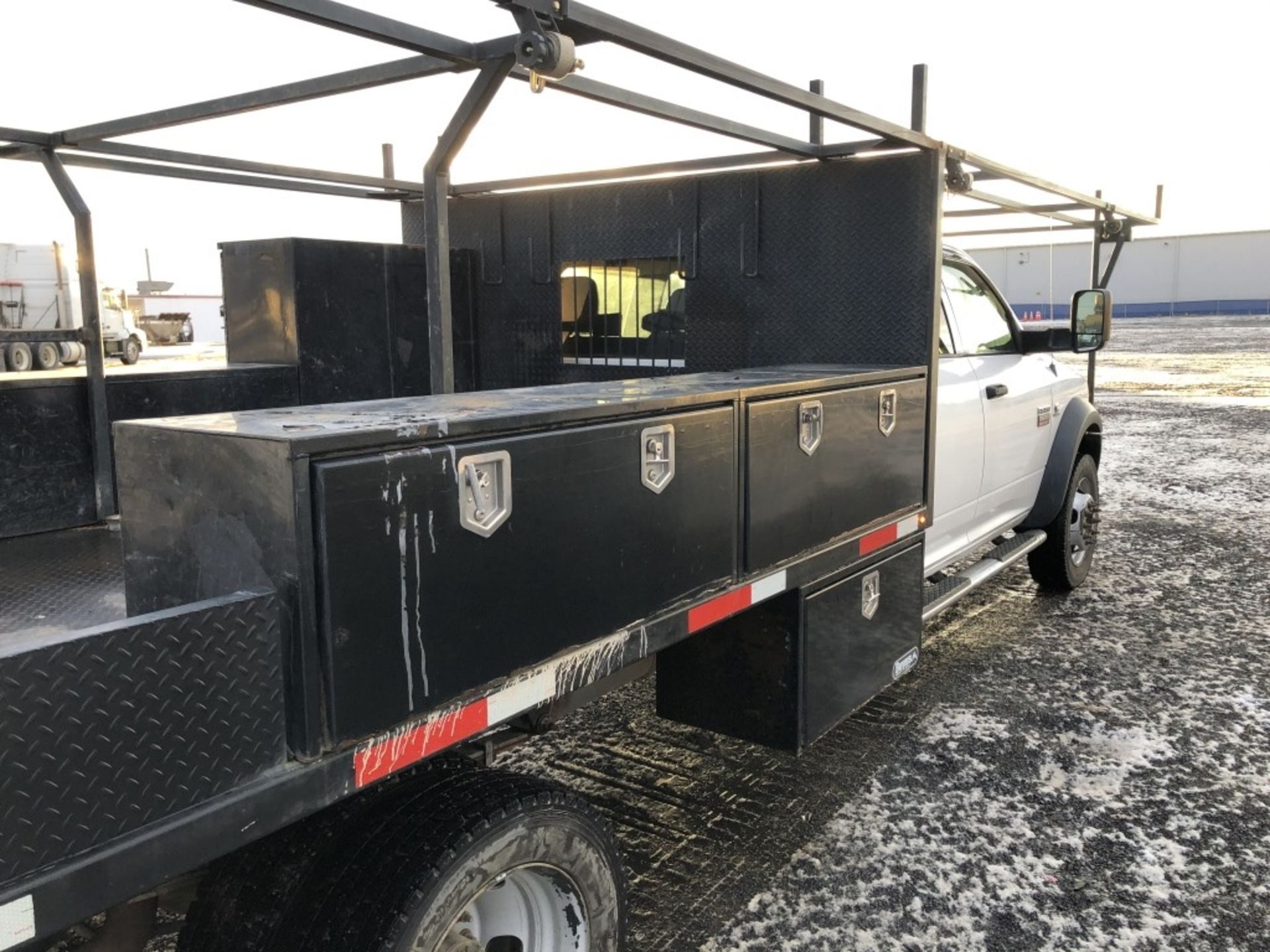 2012 Dodge Ram 5500 4x4 Crew Cab Contractors Truck - Image 9 of 21