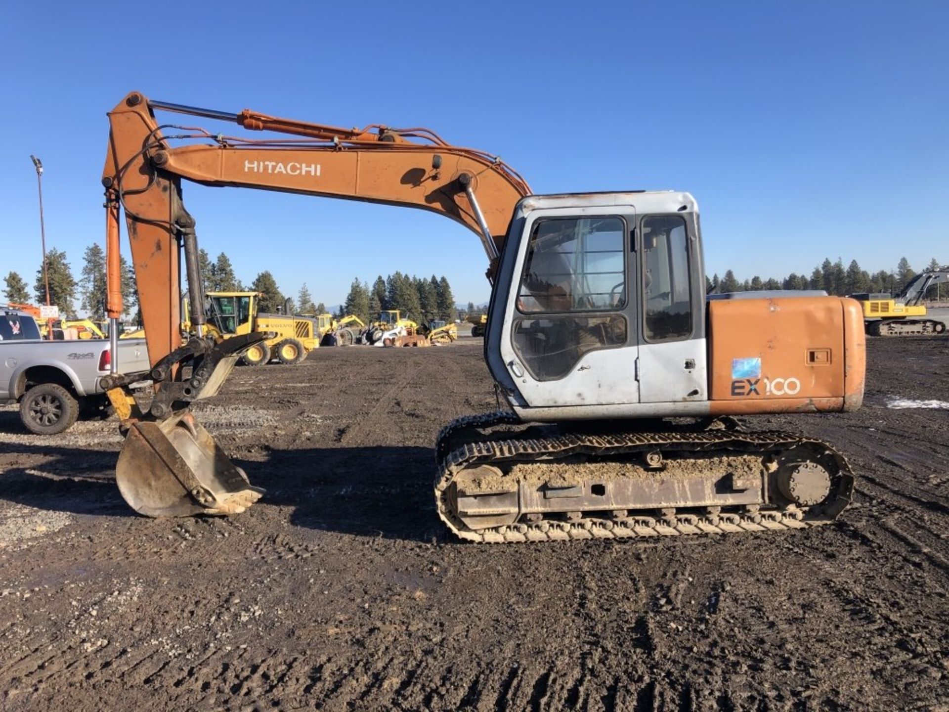 1994 Hitachi EX-100 Midi Hydraulic Excavator