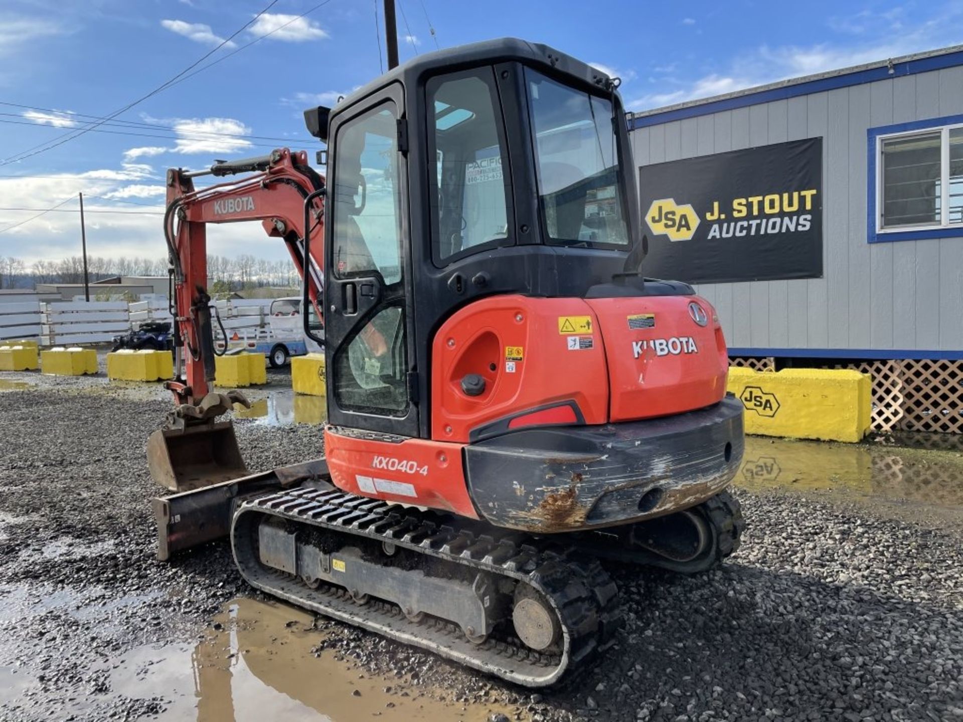 2017 Kubota KX040-4 Mini Hydraulic Excavator - Image 4 of 31