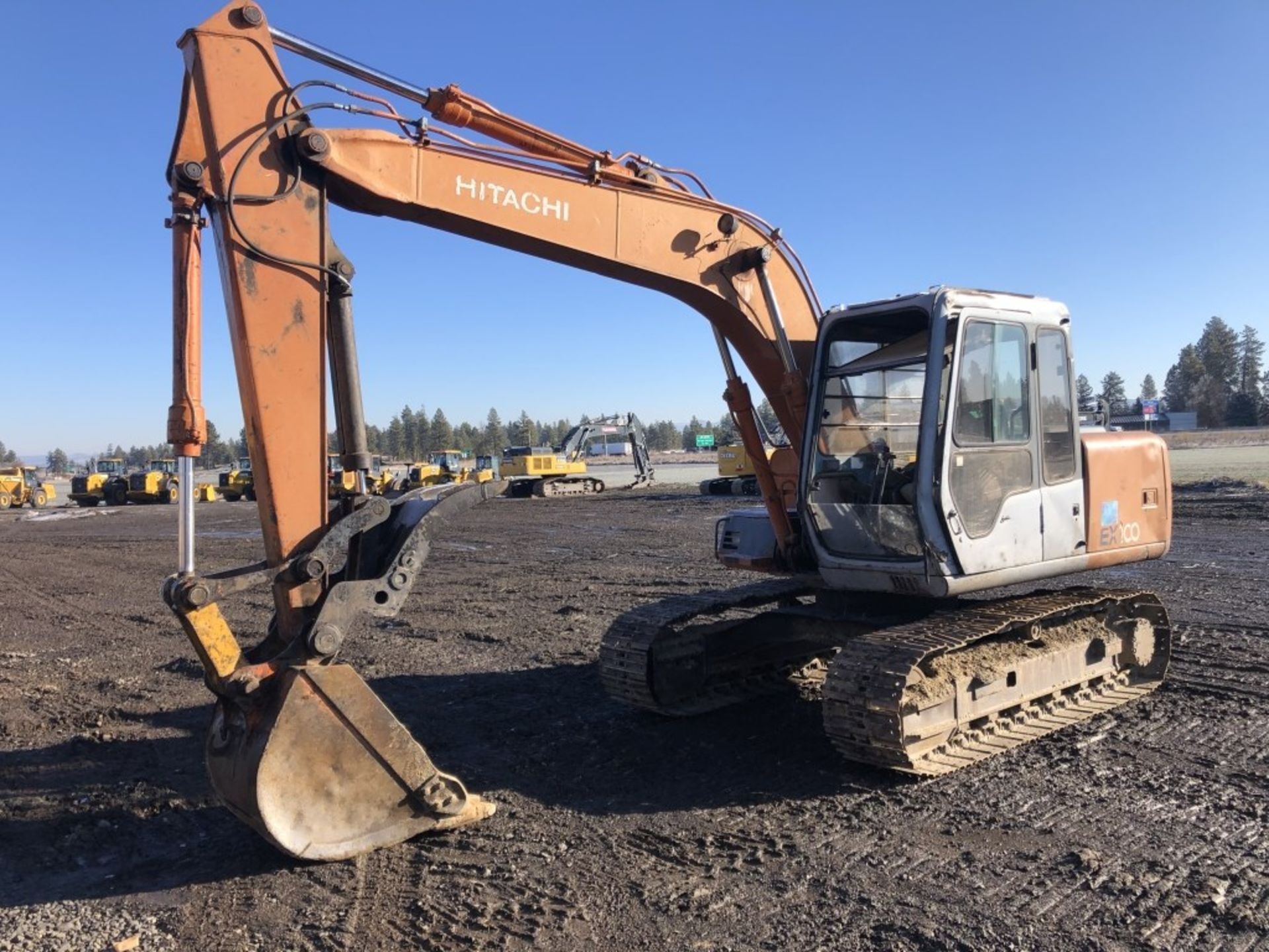 1994 Hitachi EX-100 Midi Hydraulic Excavator - Image 2 of 23