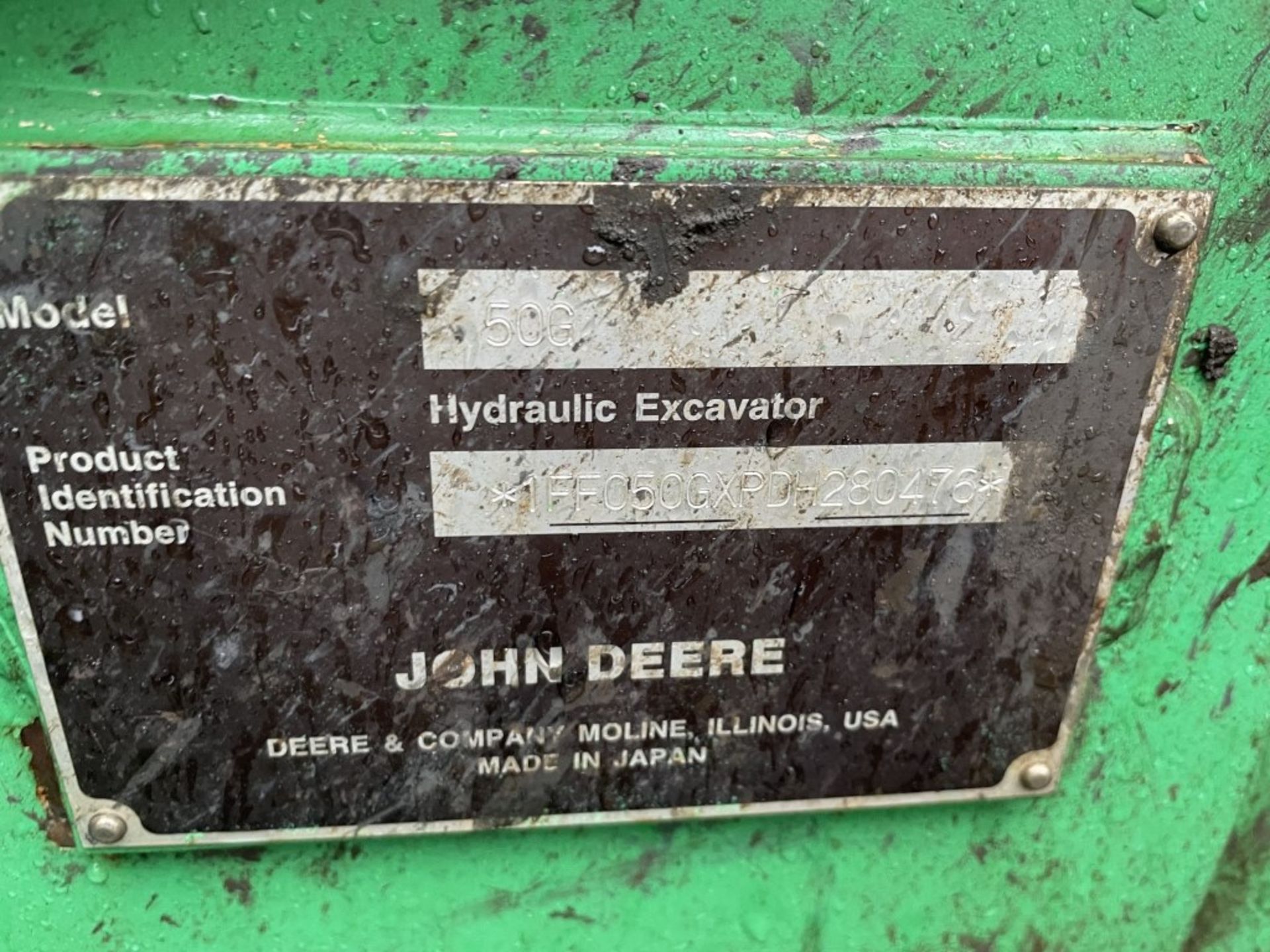 2014 John Deere 50G Mini Hydraulic Excavator - Image 27 of 32