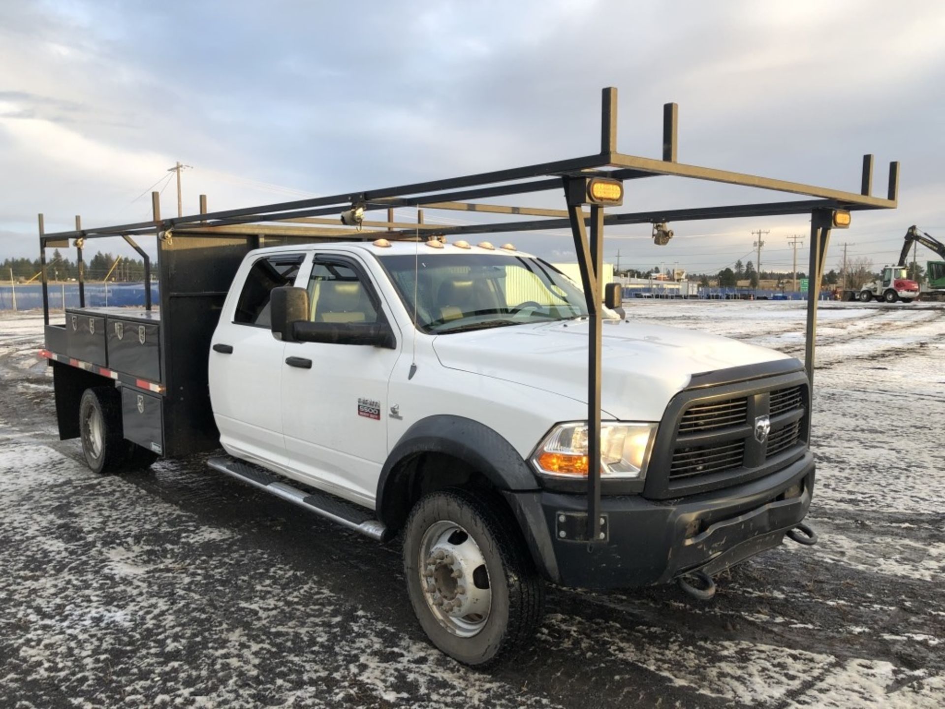 2012 Dodge Ram 5500 4x4 Crew Cab Contractors Truck - Image 3 of 21