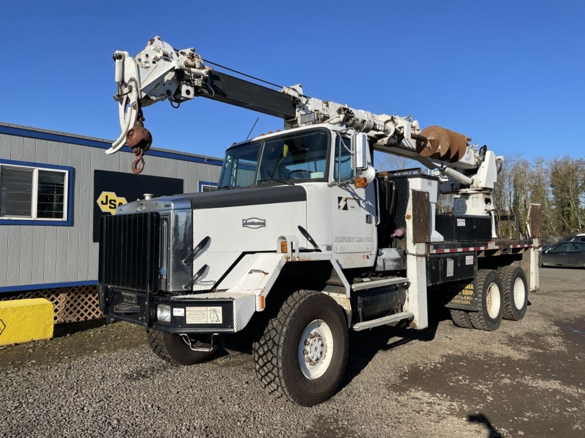 1991 White/GMC Autocar ACL66 T/A Digger Derrick Tr