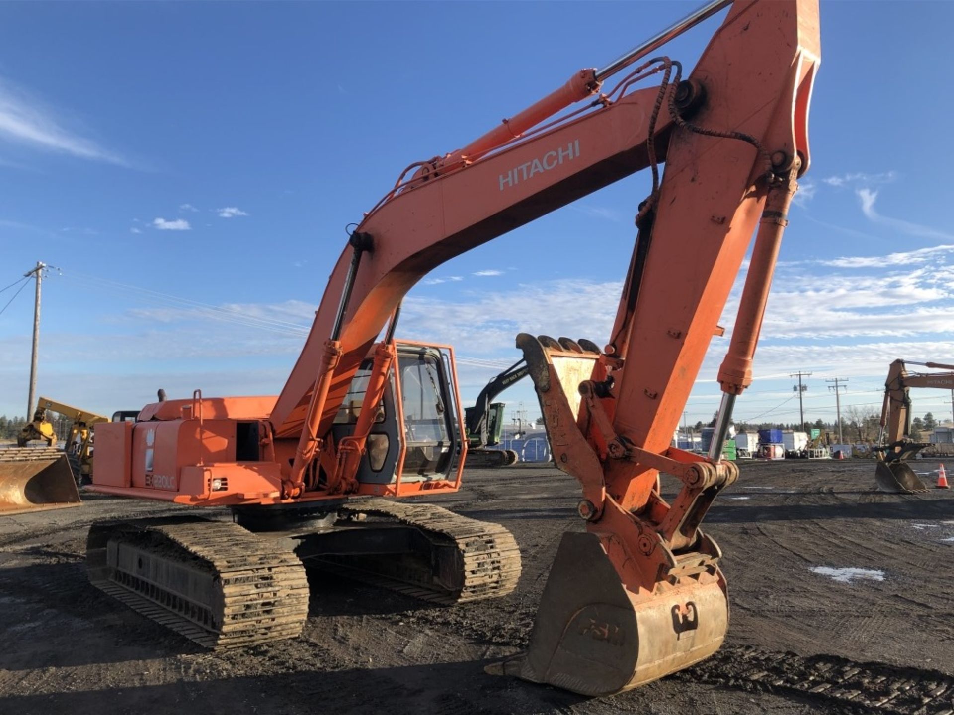 1996 Hitachi EX220LC Hydraulic Excavator - Image 3 of 19