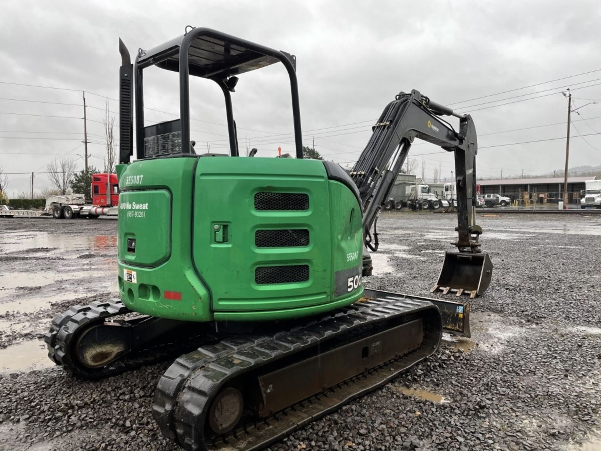 2014 John Deere 50G Mini Hydraulic Excavator - Image 3 of 32