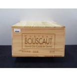 12 bts Ch. Bouscaut (rouge) 2008 owc Pessac-Léognan Grand Cru Classé de Graves